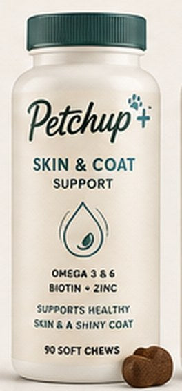 Petchup+ Skin & Coat Support soft chews